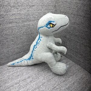 Jurassic World Dominion 12" Plush Blue The Velociraptor Dinosaur Stuffed Animal
